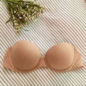 VICTORIA’S SECRET multi-way/strapless beige bra
